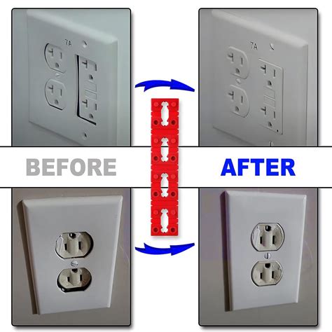 electrical box outlet and socket spacers|socket spacer screwfix.